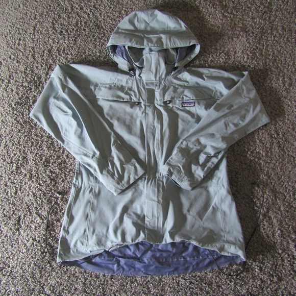Patagonia Jackets & Blazers - Vintage Patagonia Jacket Womens M Stretch SST Wading Fly Fishing Hiking Hooded